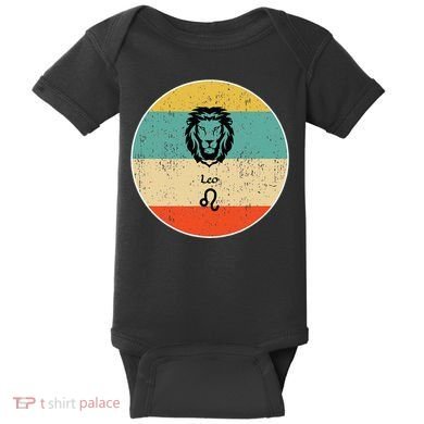 Leo Zodiac Baby Bodysuit