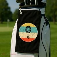 Leo Zodiac Golf Towel thumb 2