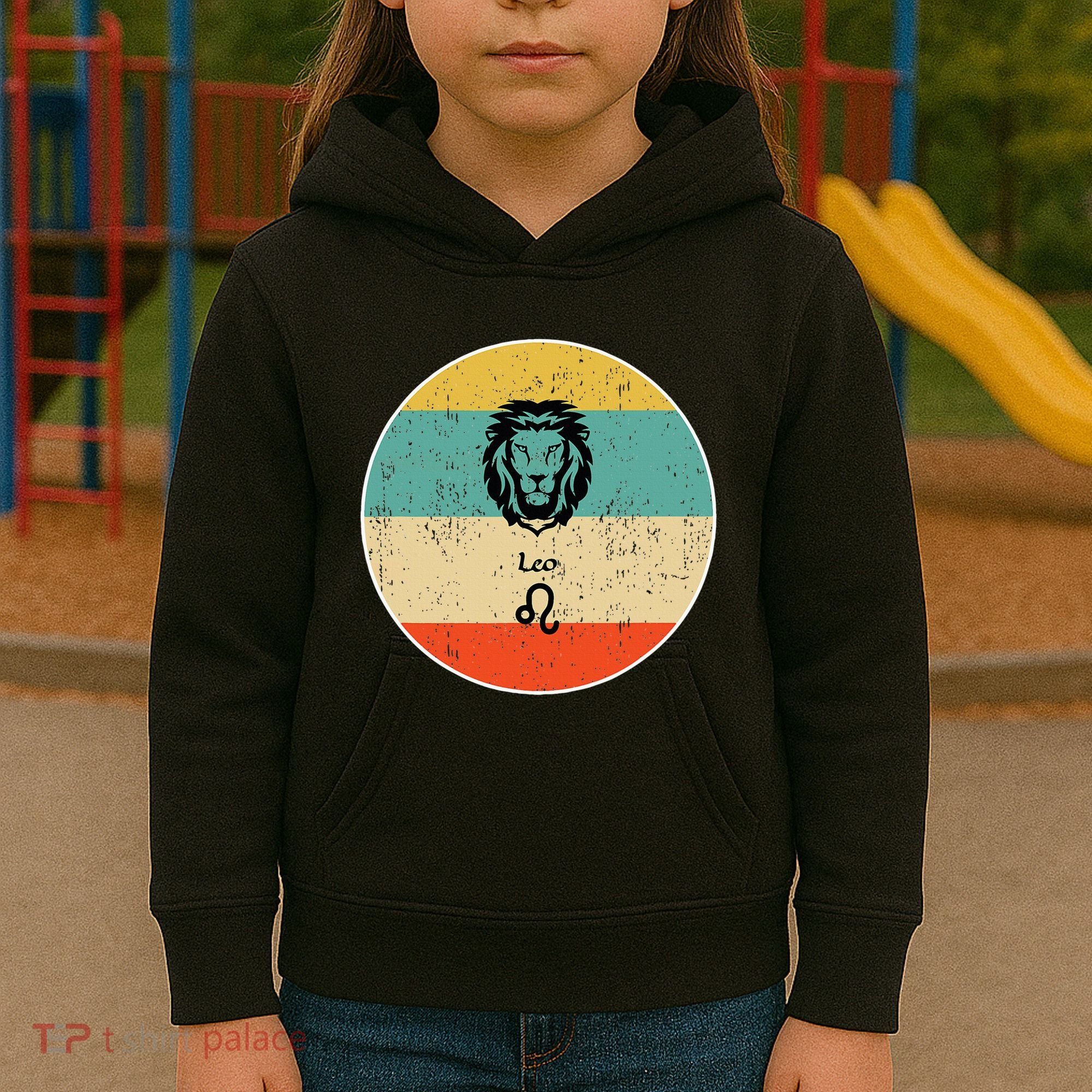Leo Zodiac Kids Hoodie