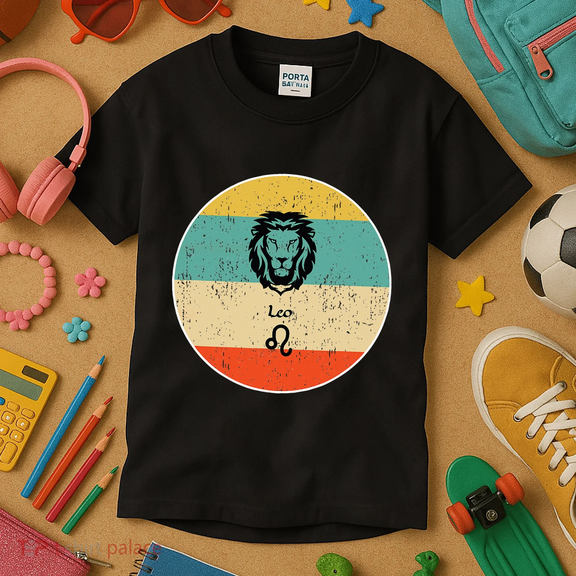 Leo Zodiac Kids T-Shirt