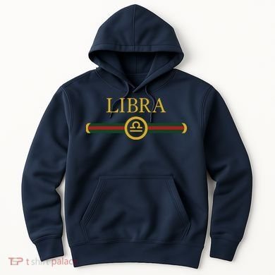 Libra Zodiac October Sep Birthday Graphic Art Libra Sign Hoodie