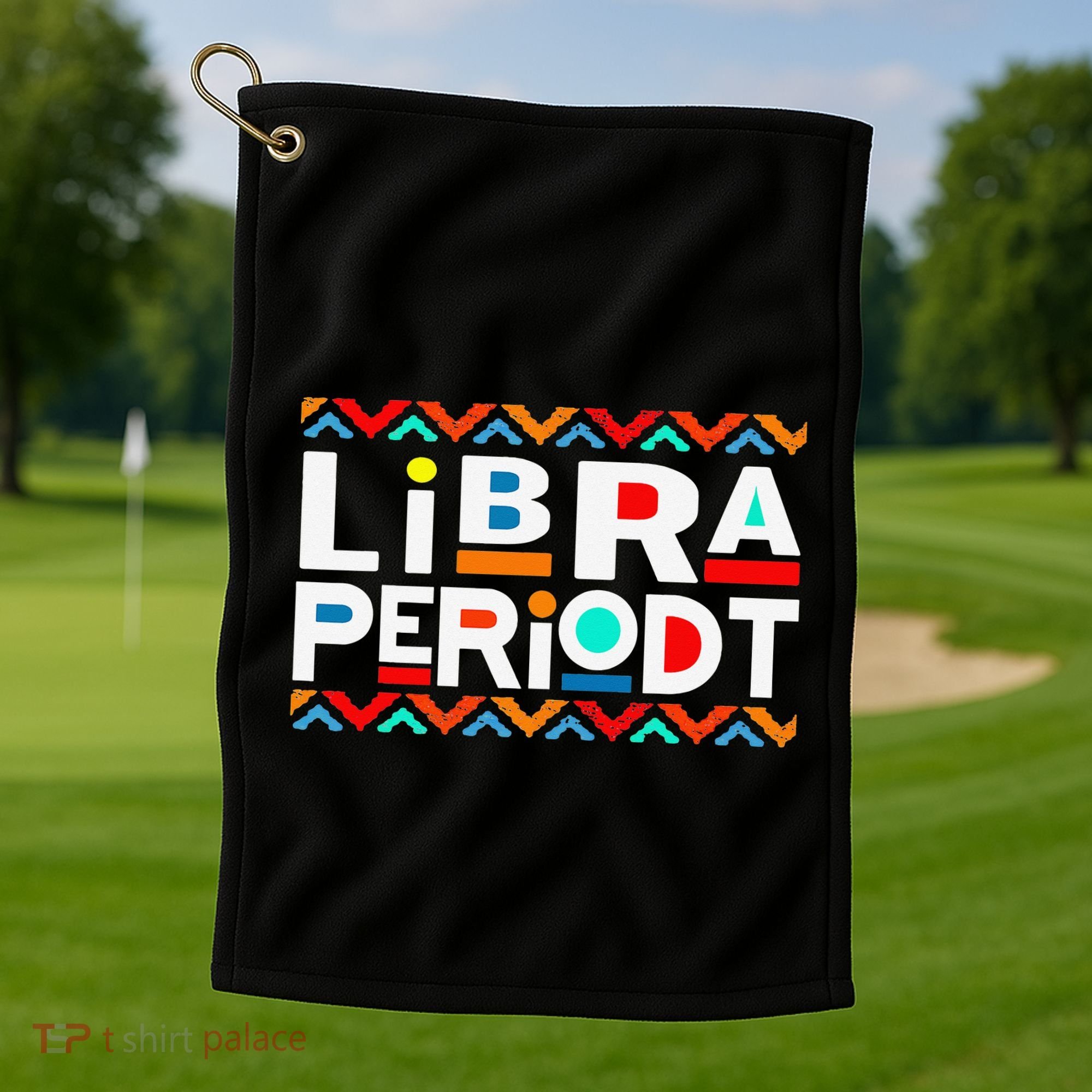 Libra Zodiac September 23 October 22 Birthday Golf Towel