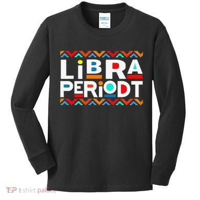 Libra Zodiac September 23 October 22 Birthday Kids Long Sleeve Shirt