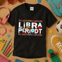 Libra Zodiac September 23 October 22 Birthday Kids T-Shirt thumb 3