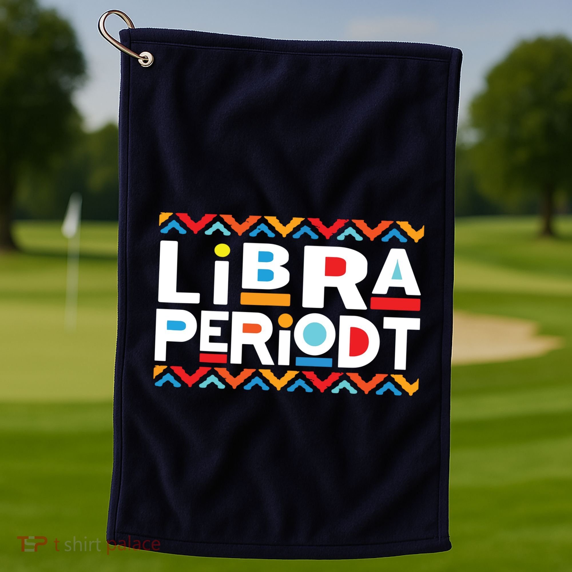 Libra Zodiac Shirts September 23 October 22 Birthday Golf Towel