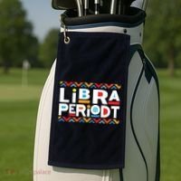 Libra Zodiac Shirts September 23 October 22 Birthday Golf Towel thumb 2