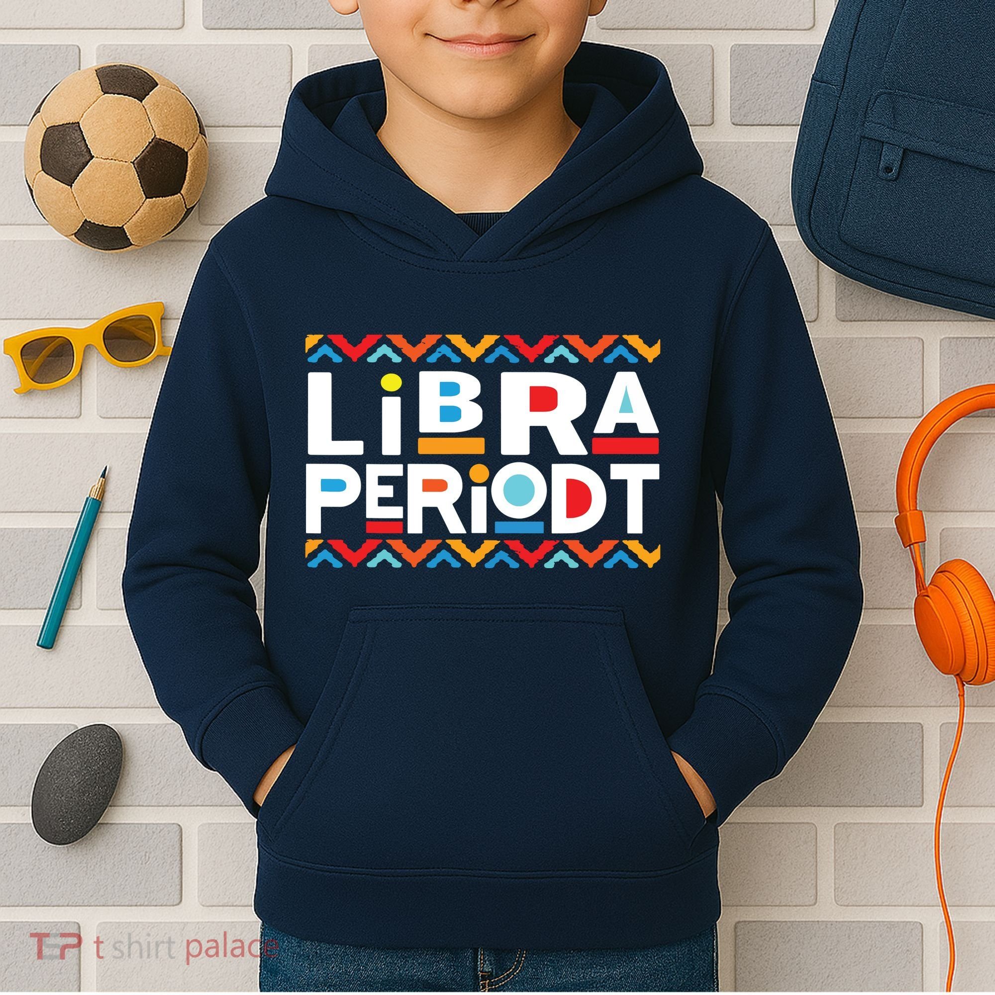 Libra Zodiac Shirts September 23 October 22 Birthday Kids Hoodie