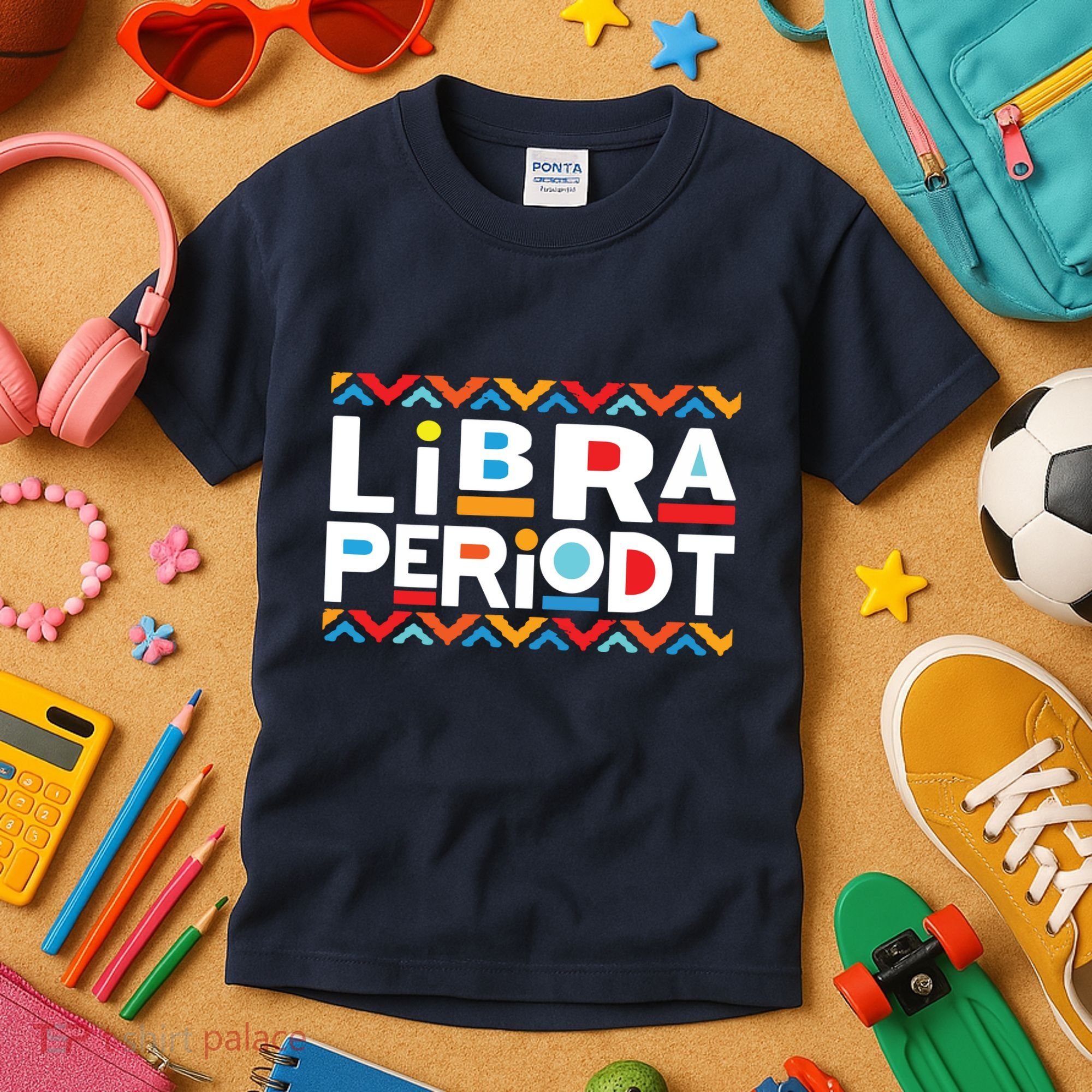 Libra Zodiac Shirts September 23 October 22 Birthday Kids T-Shirt