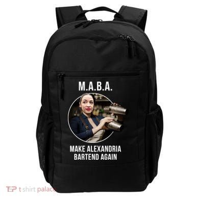 M.A.B.A. Alexandria Ocasio-Cortez Bartend Again Backpack