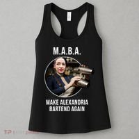 M.A.B.A. Alexandria Ocasio-Cortez Bartend Again Women's Tank Top thumb 3