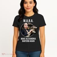 M.A.B.A. Alexandria Ocasio-Cortez Bartend Again Women's T-Shirt thumb 4