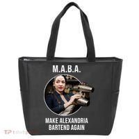 M.A.B.A. Alexandria Ocasio-Cortez Bartend Again Tote Bag thumb 0