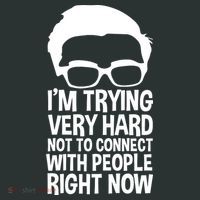 'm Trying Very Hard Not To Connect With People Right Now Mousepad thumb 1