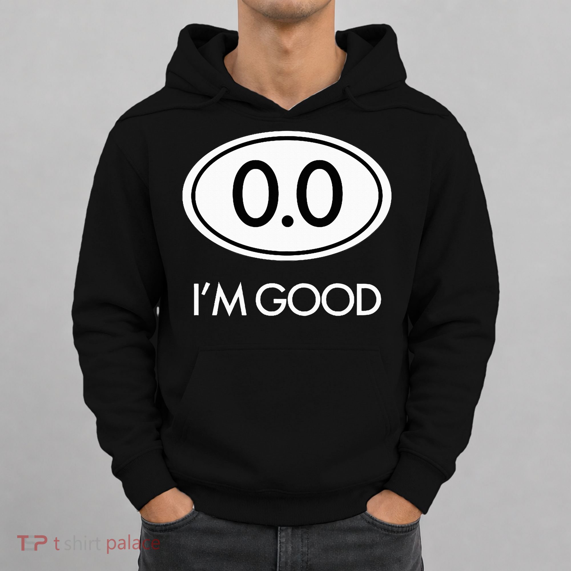 Marathon 0.0 Circle No Thanks Funny Graphic Hoodie