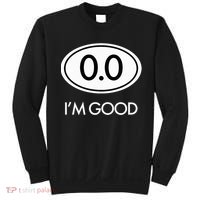 Marathon 0.0 Circle No Thanks Funny Graphic Sweatshirt thumb 0