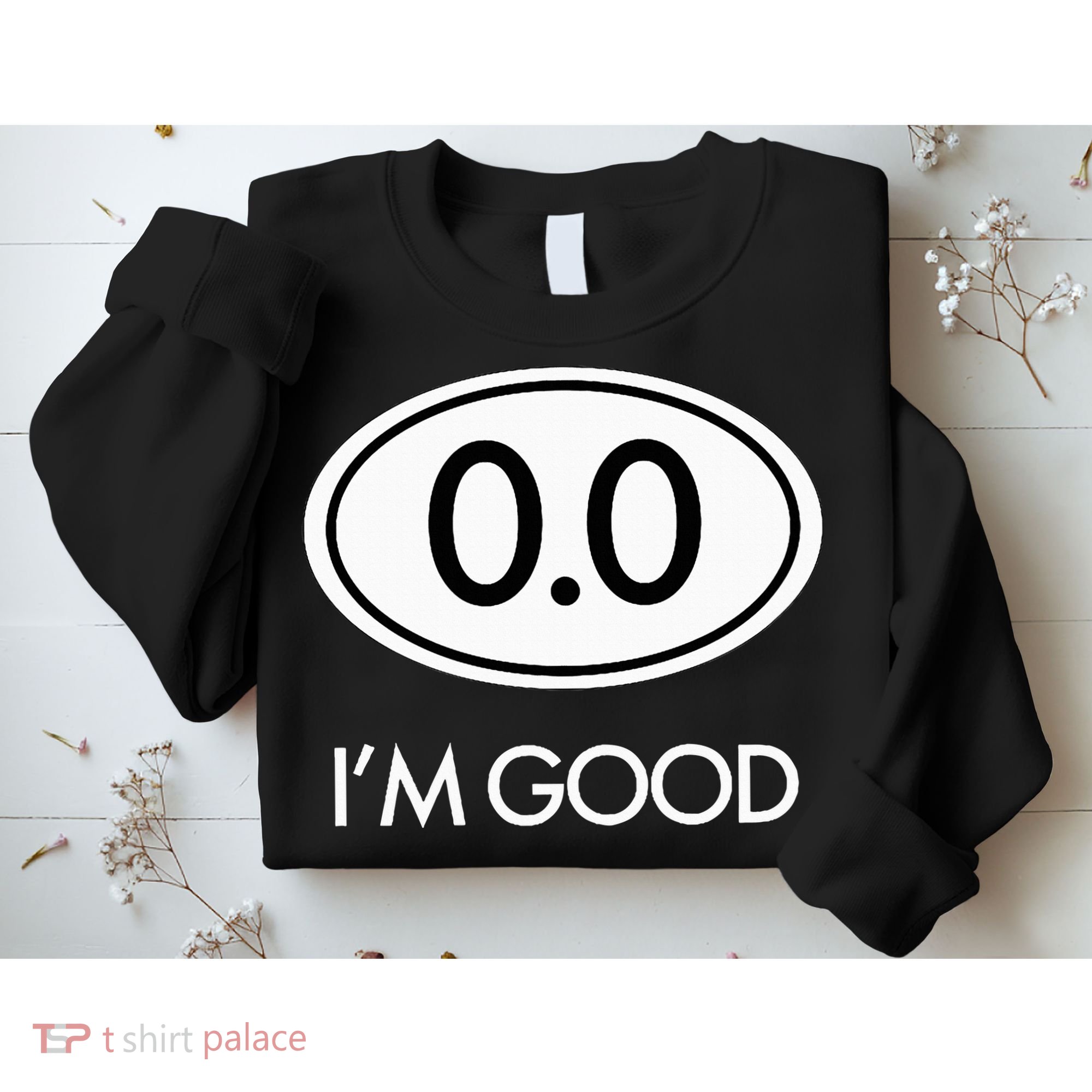 Marathon 0.0 Circle No Thanks Funny Graphic Sweatshirt