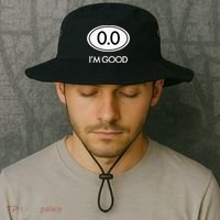 Marathon 0.0 Circle No Thanks Funny Graphic Bucket Hat thumb 2