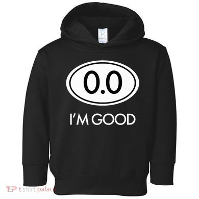 Marathon 0.0 Circle No Thanks Funny Graphic Toddler Hoodie