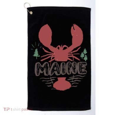 Maine 02 Golf Towel