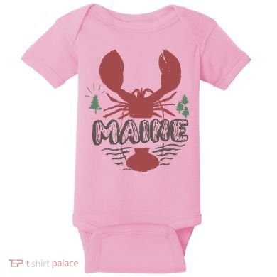 Maine 02 Baby Bodysuit