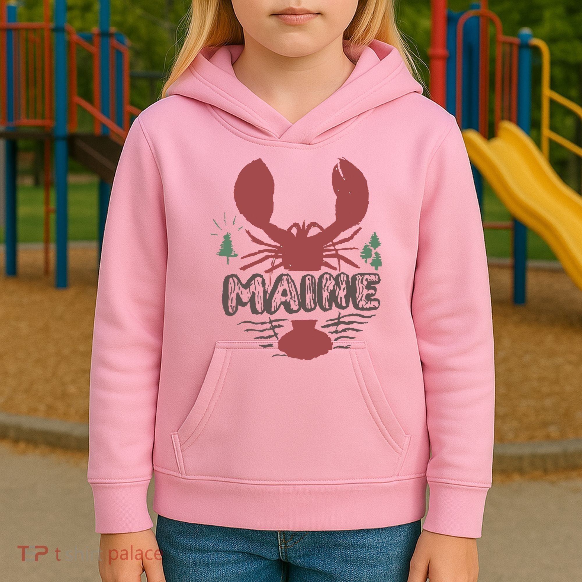 Maine 02 Kids Hoodie