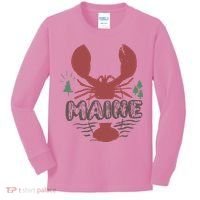 Maine 02 Kids Long Sleeve Shirt thumb 0