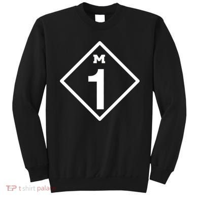 M1 Woodward Ave Sign Sweatshirt