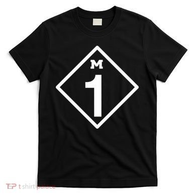M1 Woodward Ave Sign T-Shirt