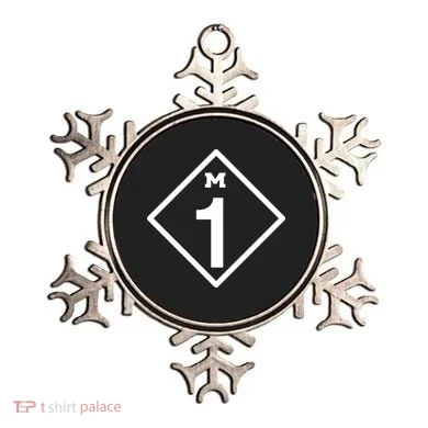 M1 Woodward Ave Sign Ornament