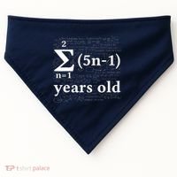 Math 13 Birthday Boy 13 Yr 13 Year Old Boy 13th Birthday USA-Made Doggie Bandana thumb 0