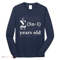 Math 13 Birthday Boy 13 Yr 13 Year Old Boy 13th Birthday Long Sleeve Shirt thumb 0