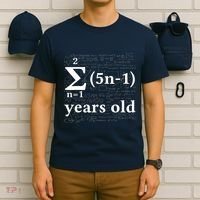 Math 13 Birthday Boy 13 Yr 13 Year Old Boy 13th Birthday T-Shirt thumb 6