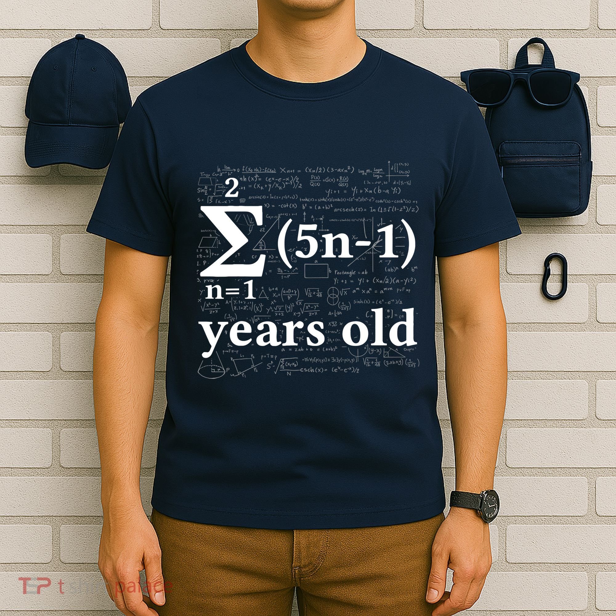 Math 13 Birthday Boy 13 Yr 13 Year Old Boy 13th Birthday T-Shirt