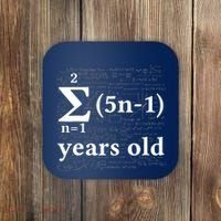 Math 13 Birthday Boy 13 Yr 13 Year Old Boy 13th Birthday Coaster thumb 0