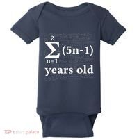 Math 13 Birthday Boy 13 Yr 13 Year Old Boy 13th Birthday Baby Bodysuit thumb 0