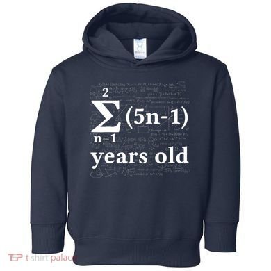 Math 13 Birthday Boy 13 Yr 13 Year Old Boy 13th Birthday Toddler Hoodie
