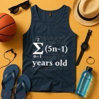 Math 13 Birthday Boy 13 Yr 13 Year Old Boy 13th Birthday Tank Top thumb 4