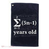 Math 13 Birthday Boy 13 Yr 13 Year Old Boy 13th Birthday Golf Towel thumb 0