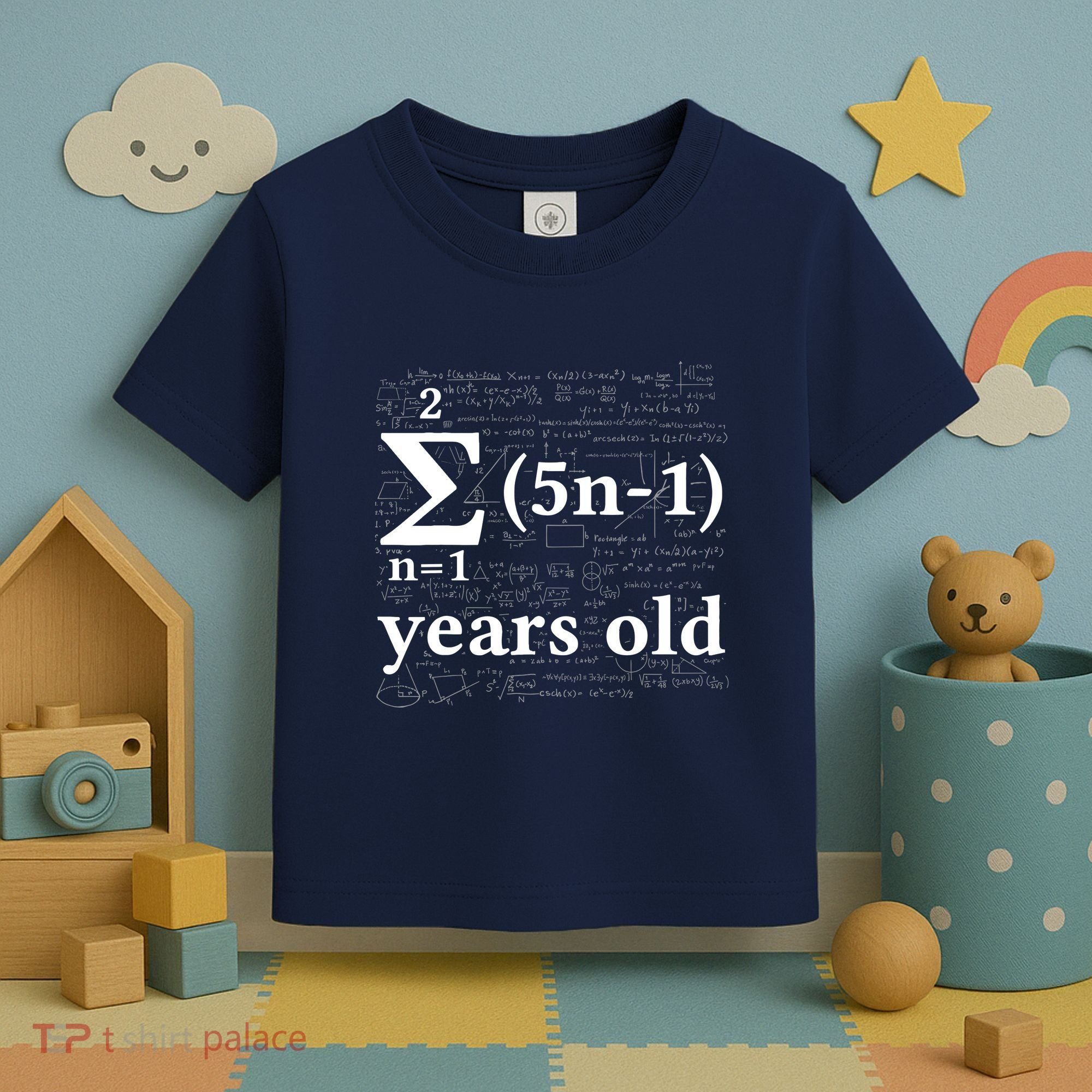 Math 13 Birthday Boy 13 Yr 13 Year Old Boy 13th Birthday Toddler T-Shirt