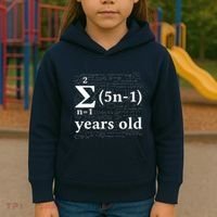 Math 13 Birthday Boy 13 Yr 13 Year Old Boy 13th Birthday Kids Hoodie thumb 3