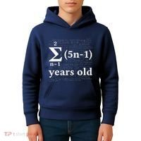 Math 13 Birthday Boy 13 Yr 13 Year Old Boy 13th Birthday Kids Hoodie thumb 4