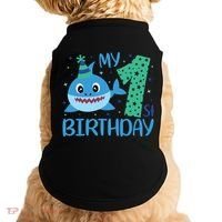 My 1st Birthday Sharks Gift For Birthday Doggie Tank thumb 0
