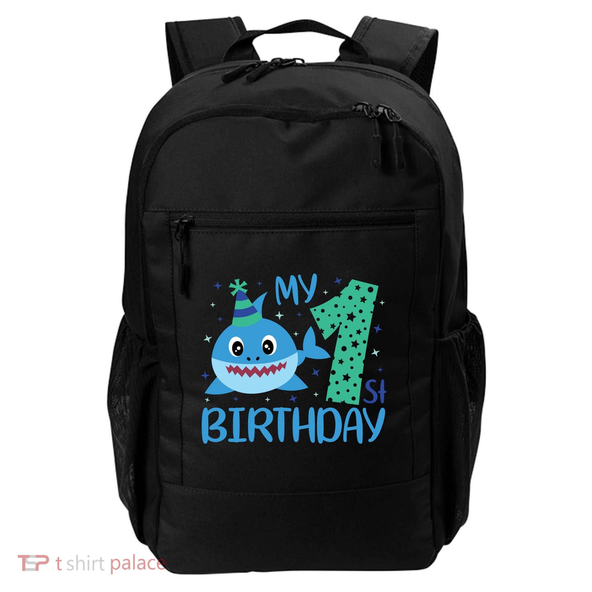 My 1st Birthday Sharks Gift For Birthday Backpack