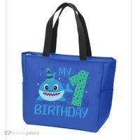 My 1st Birthday Sharks Gift For Birthday Tote Bag thumb 3