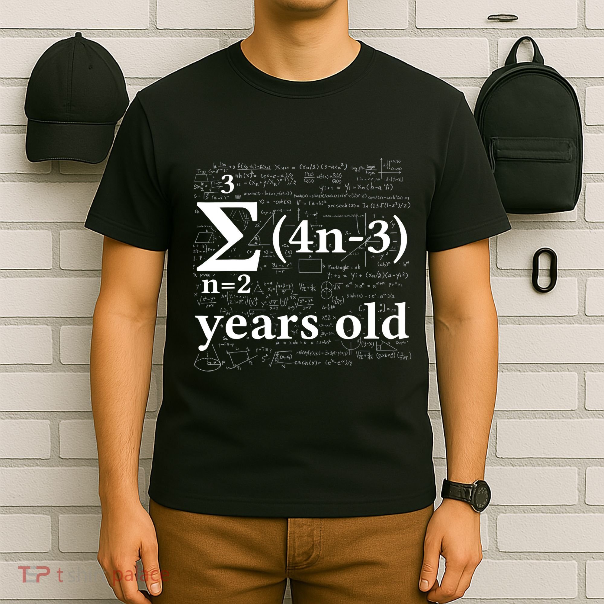Math 14 Birthday Boy 14 Yr 14 Year Old Boy 14th Birthday T-Shirt