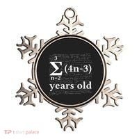 Math 14 Birthday Boy 14 Yr 14 Year Old Boy 14th Birthday Ornament thumb 0
