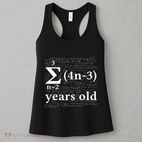 Math 14 Birthday Boy 14 Yr 14 Year Old Boy 14th Birthday Women's Tank Top thumb 3