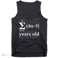Math 14 Birthday Boy 14 Yr 14 Year Old Boy 14th Birthday Tank Top thumb 0