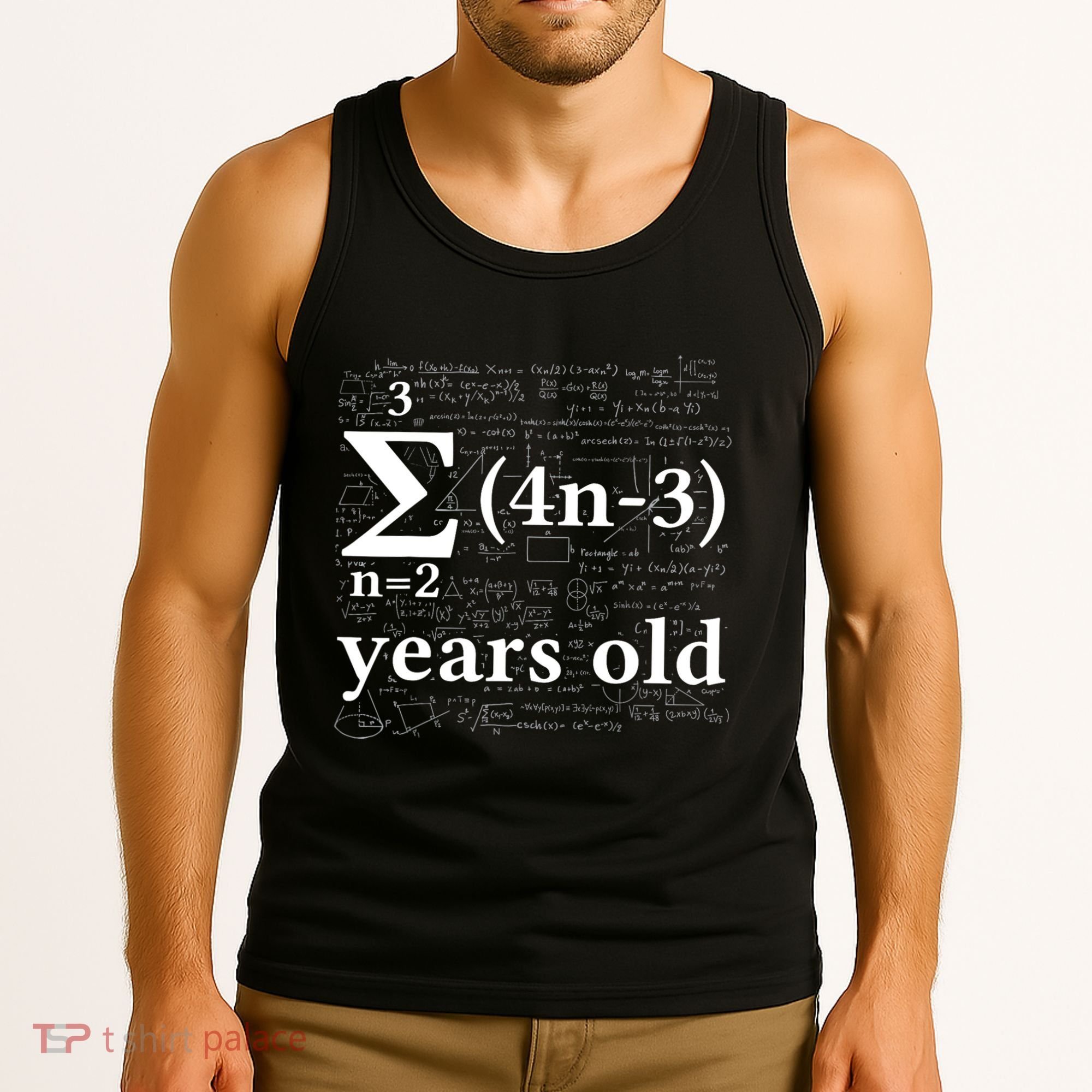 Math 14 Birthday Boy 14 Yr 14 Year Old Boy 14th Birthday Tank Top