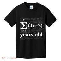 Math 14 Birthday Boy 14 Yr 14 Year Old Boy 14th Birthday Kids T-Shirt thumb 0